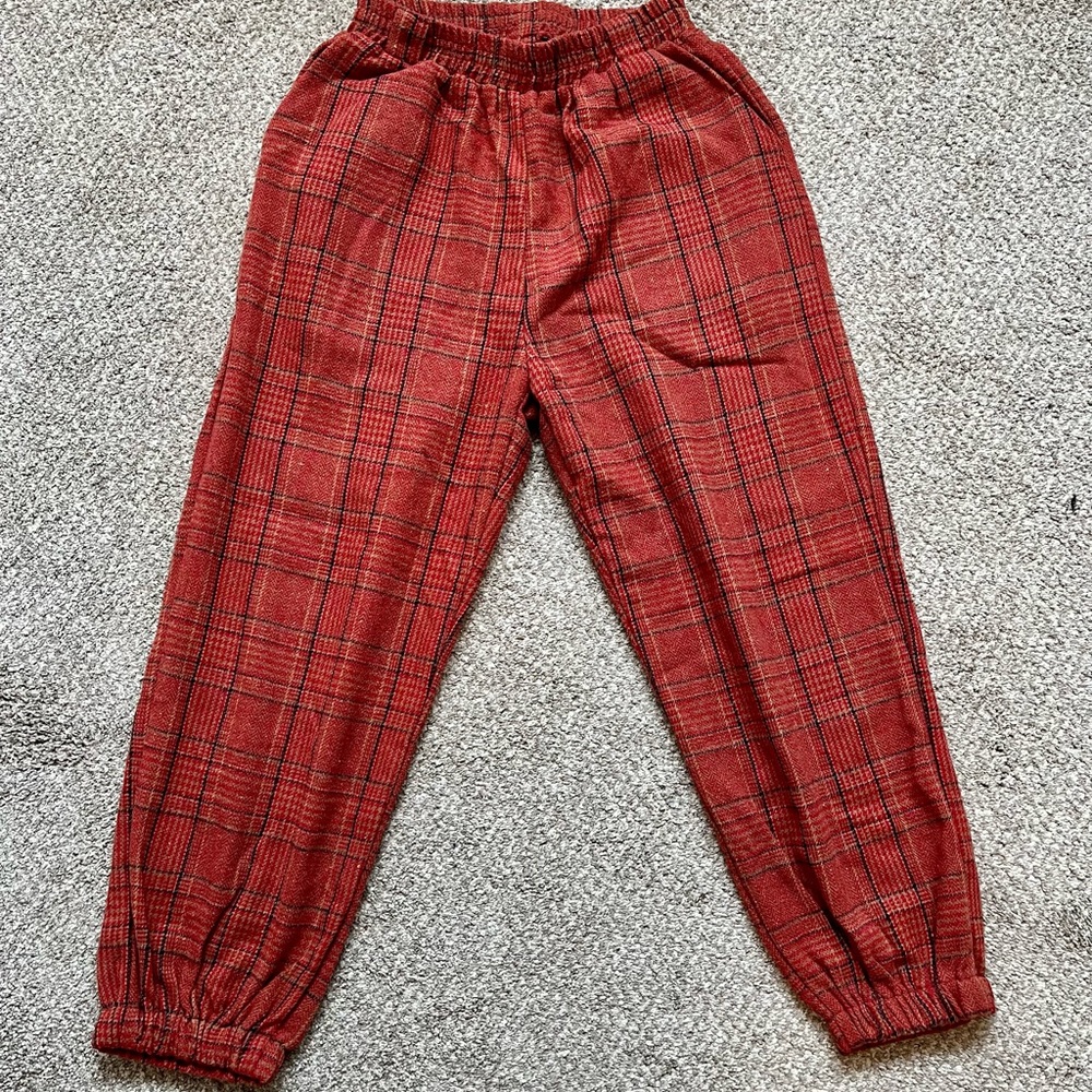 Plaid Pants